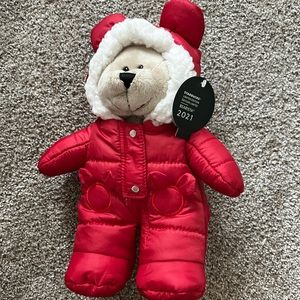 Starbucks 2021 Christmas Bearista